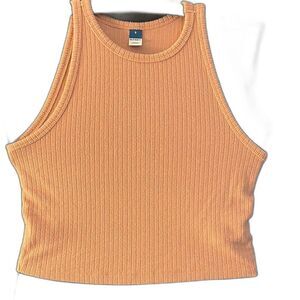 Old Navy Women's Ribbed Tank Top - Peach Pink Size S